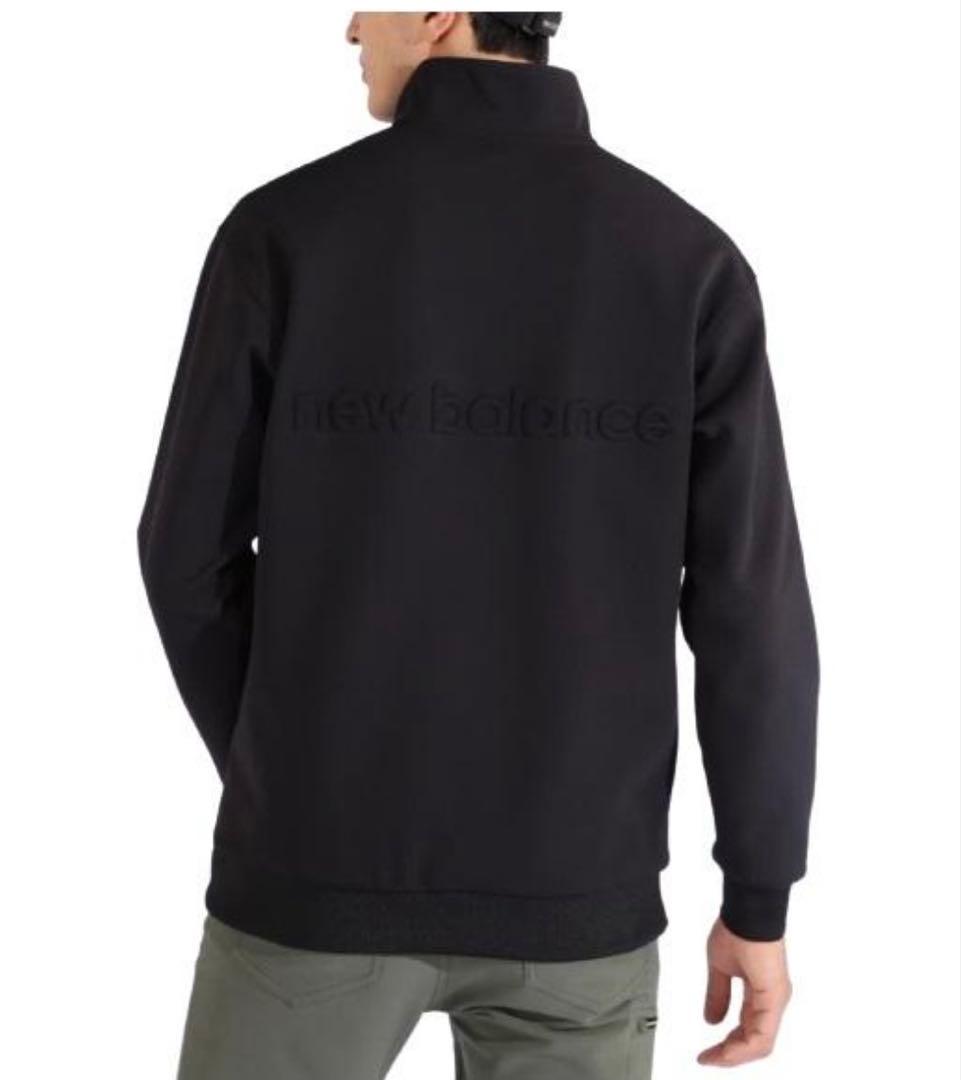 ニューバランス ゴルフ ハーフジップ プルオーバー ブラック 5(L)
