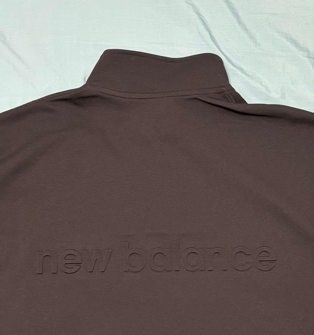 ニューバランス ゴルフ ハーフジップ プルオーバー ブラック 5(L)