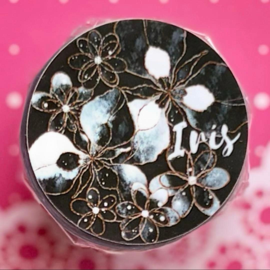 PET+烫金 暗鸢花渐 5cm×5m 海外マスキングテープ　海外マステ　花