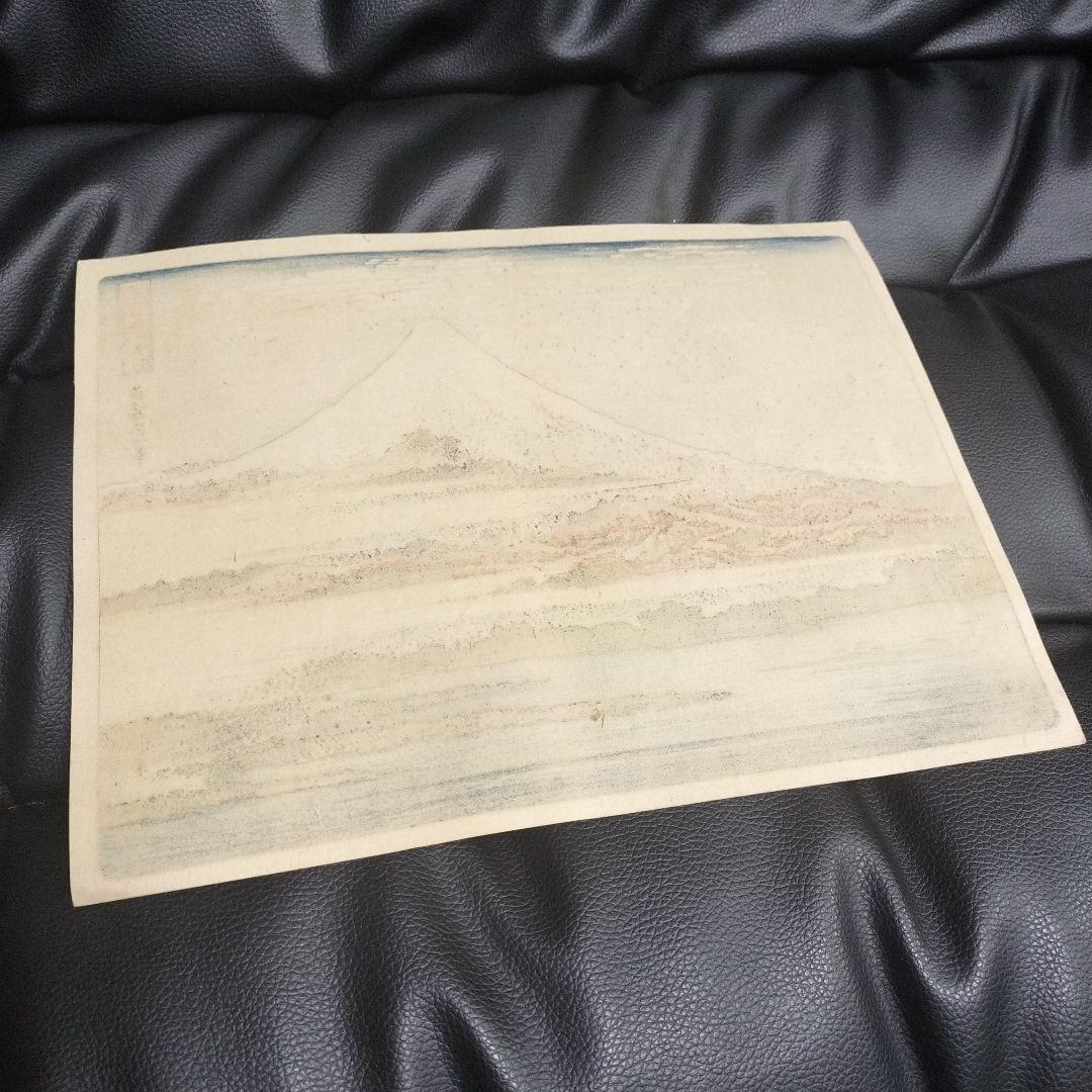 浮世絵 北斎 富士山 版画 骨董 アンティーク