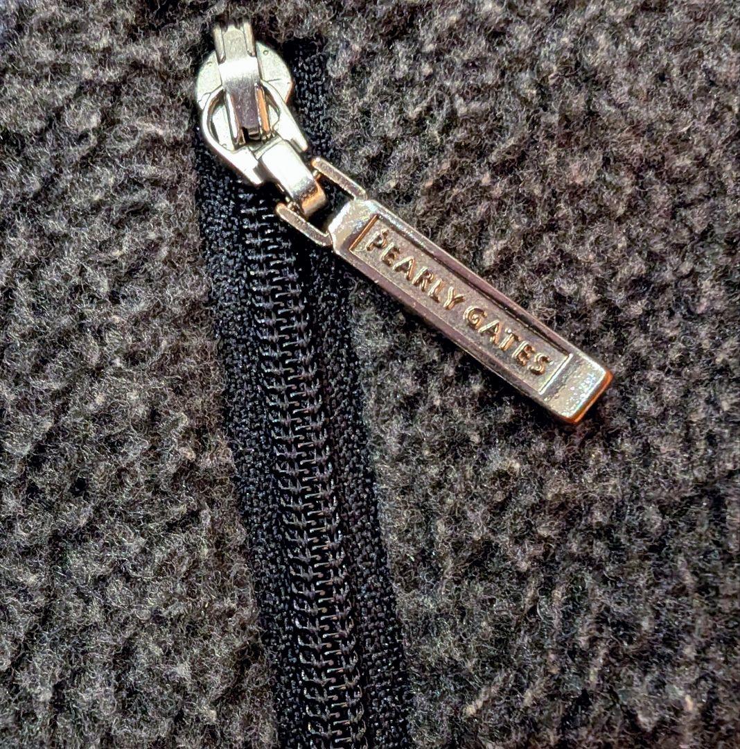 立春セール★パーリーゲイツ × ポーラテック フリースベスト グレー サイズ1