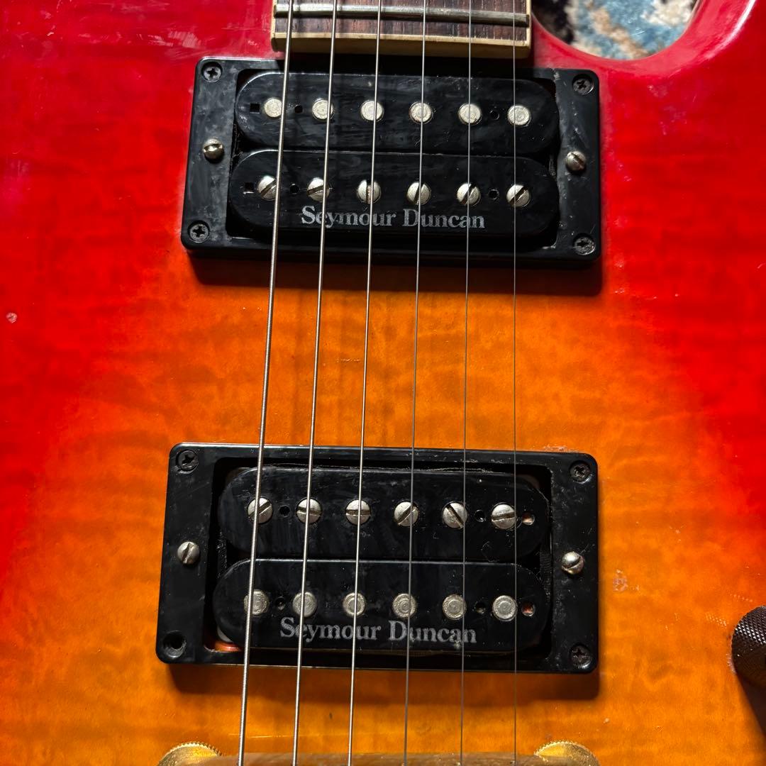 激レア　Burny hide モッキンバード　ダンカンピックアップ　チェリー