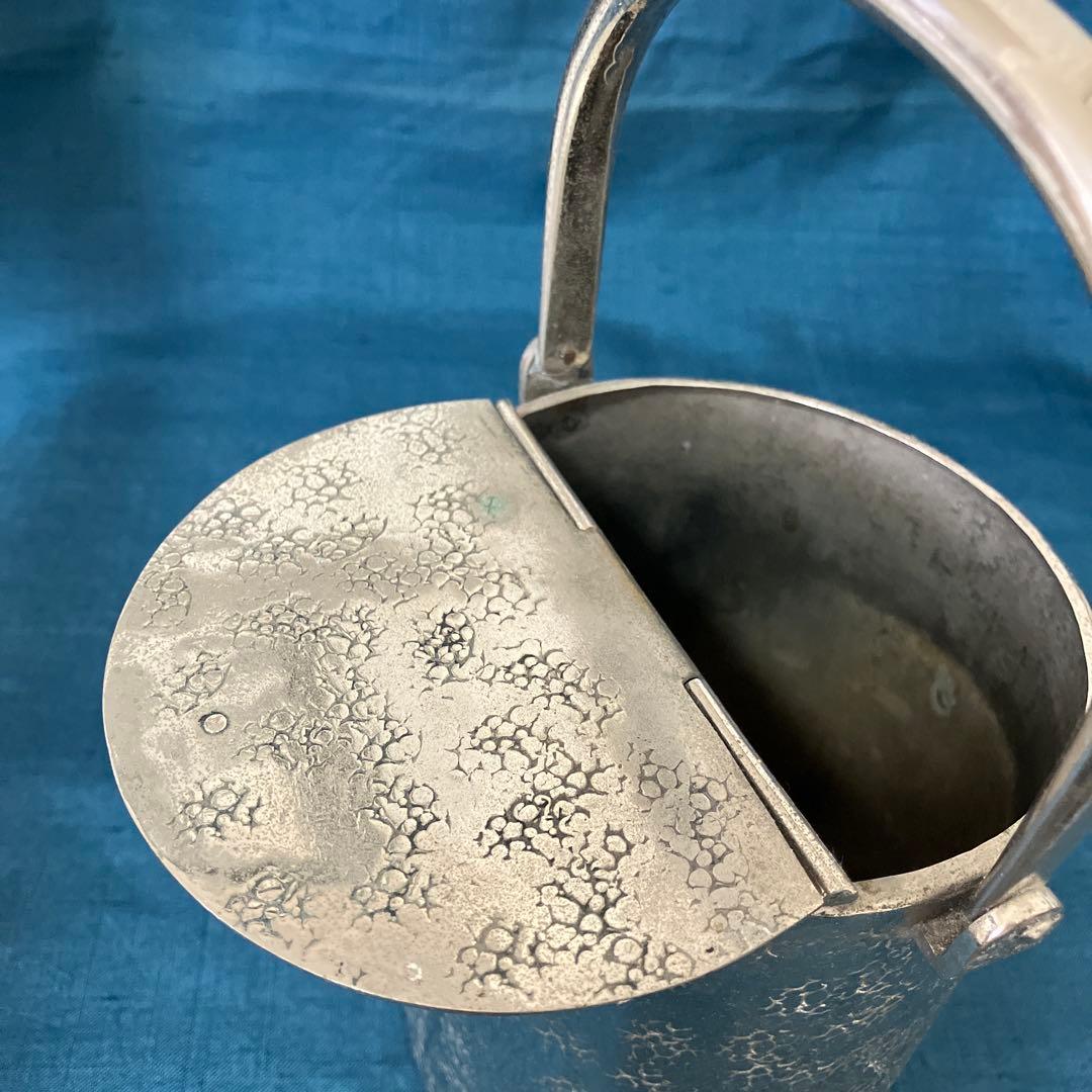 純銀 炭取り アンティーク 茶道