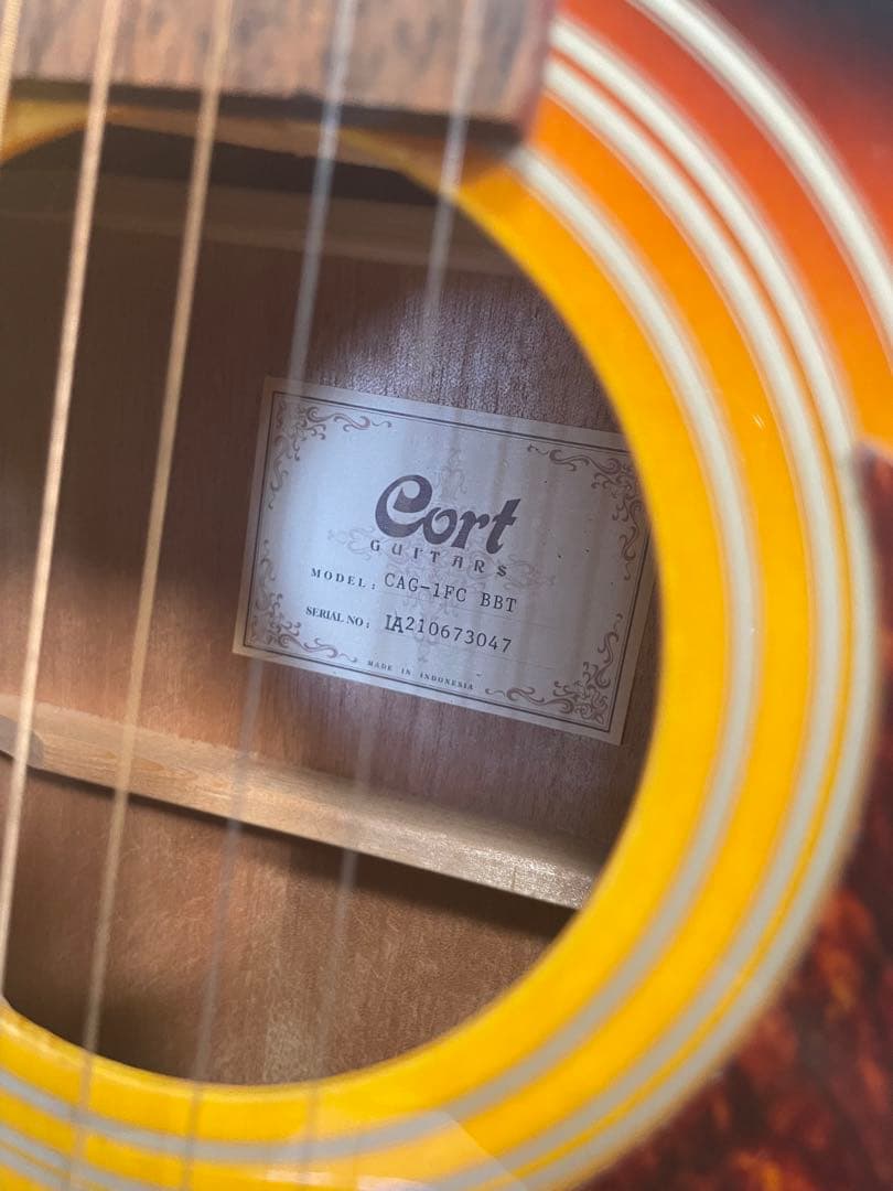 Cort アコースティックギター CAG-IFC BBTサンバースト