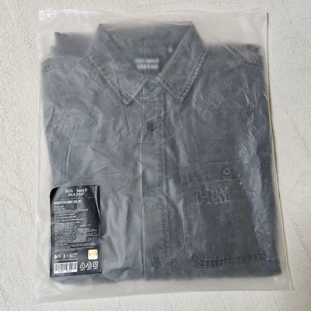 BTS SUGA D-DAY オーバーサイズシャツ Mサイズ トレカなし