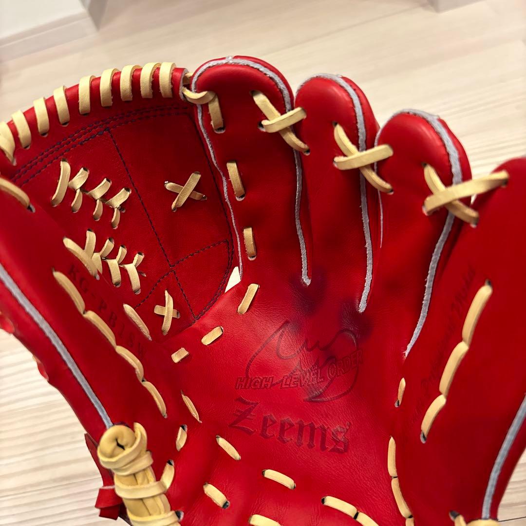 ［パンチ］Zeems ジームス　軟式グローブ　投手用