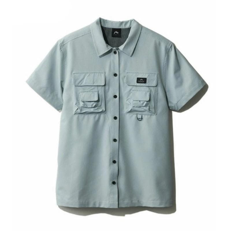 RUSTY レディース FISHING ユーティリティーシャツ（KHA）M