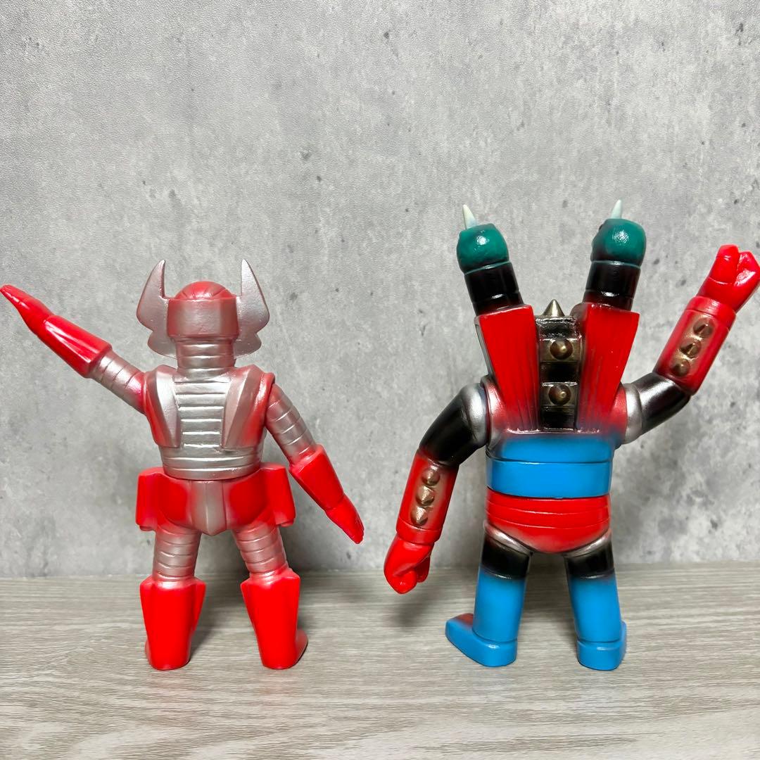 DINER 『ストロングザボーガー&ドゲラ』 ソフビ 電人ザボーガー オマケ付き