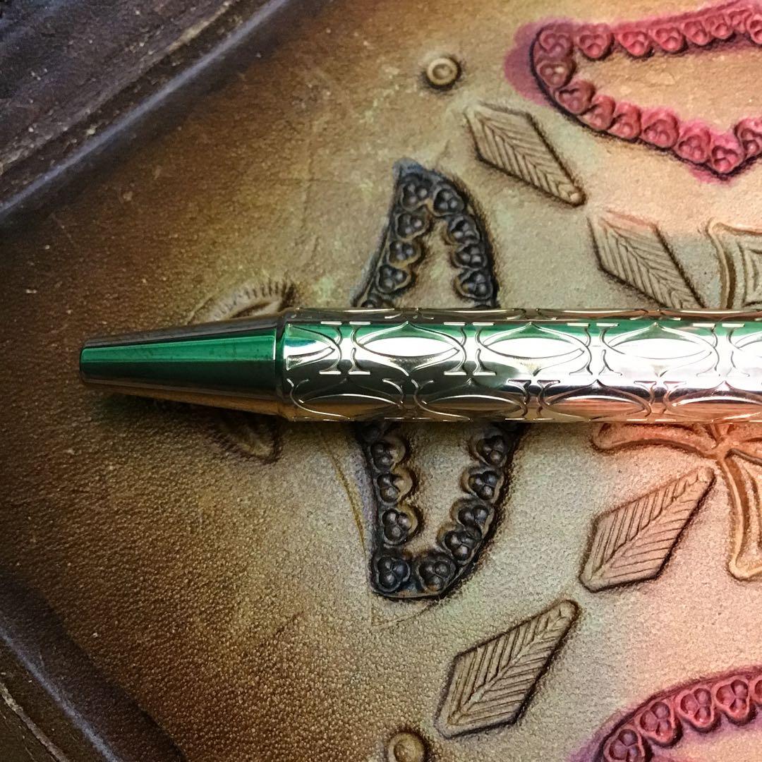 Cartierカルティエ　サントスC de ゴールド ボールペン 化粧箱付