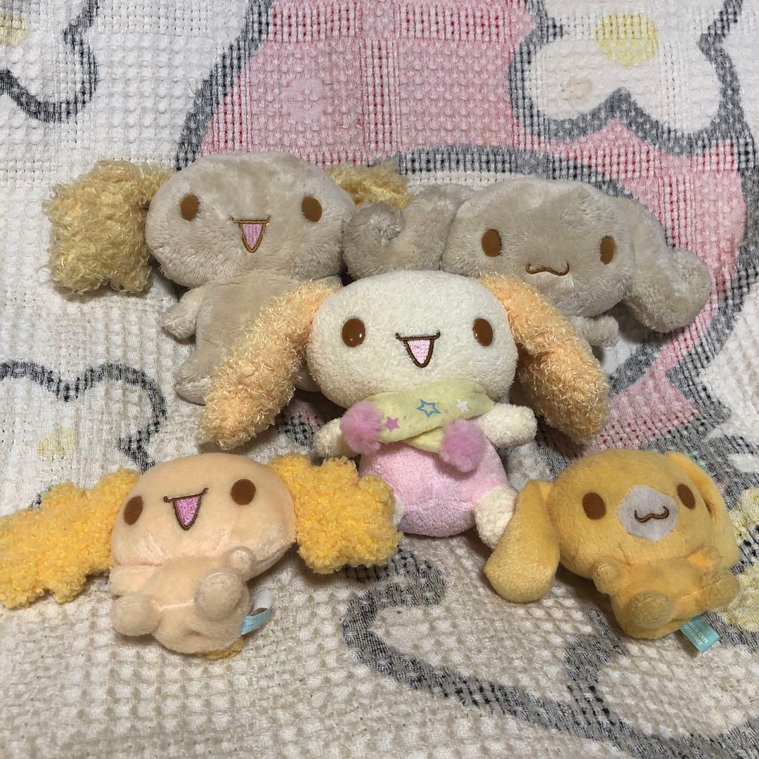 サンリオ　平成レトロ　2004〜2005 初期　シナモロール　ぬいぐるみ　5こ