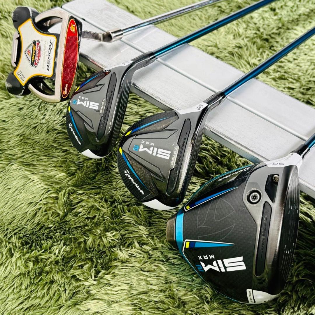 テーラーメイド シム2マックス レフティ 12本セット メンズゴルフ 初心者