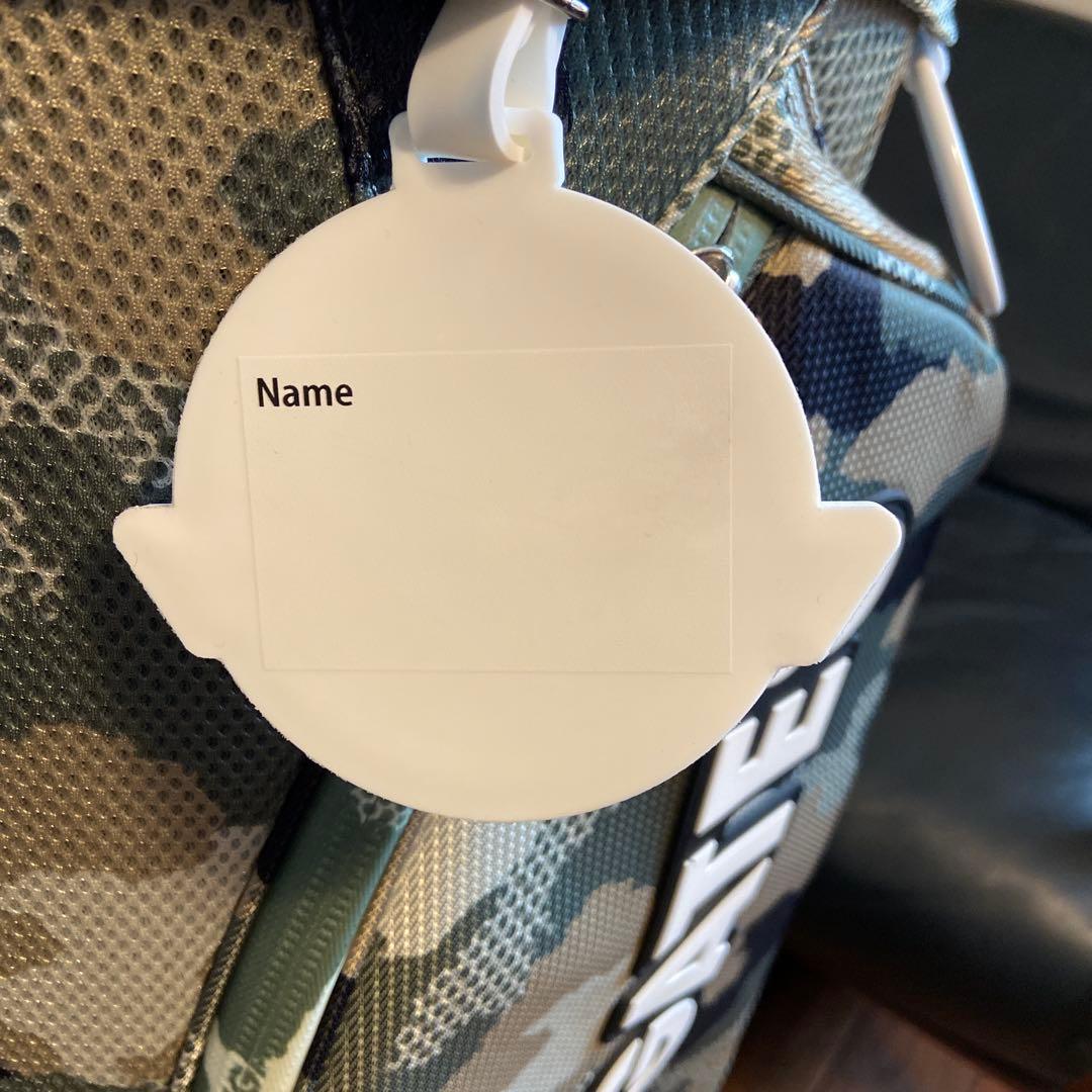 パーリーゲイツ　カモフラージュ柄ゴルフバッグ(ゴルフクラブ付き)