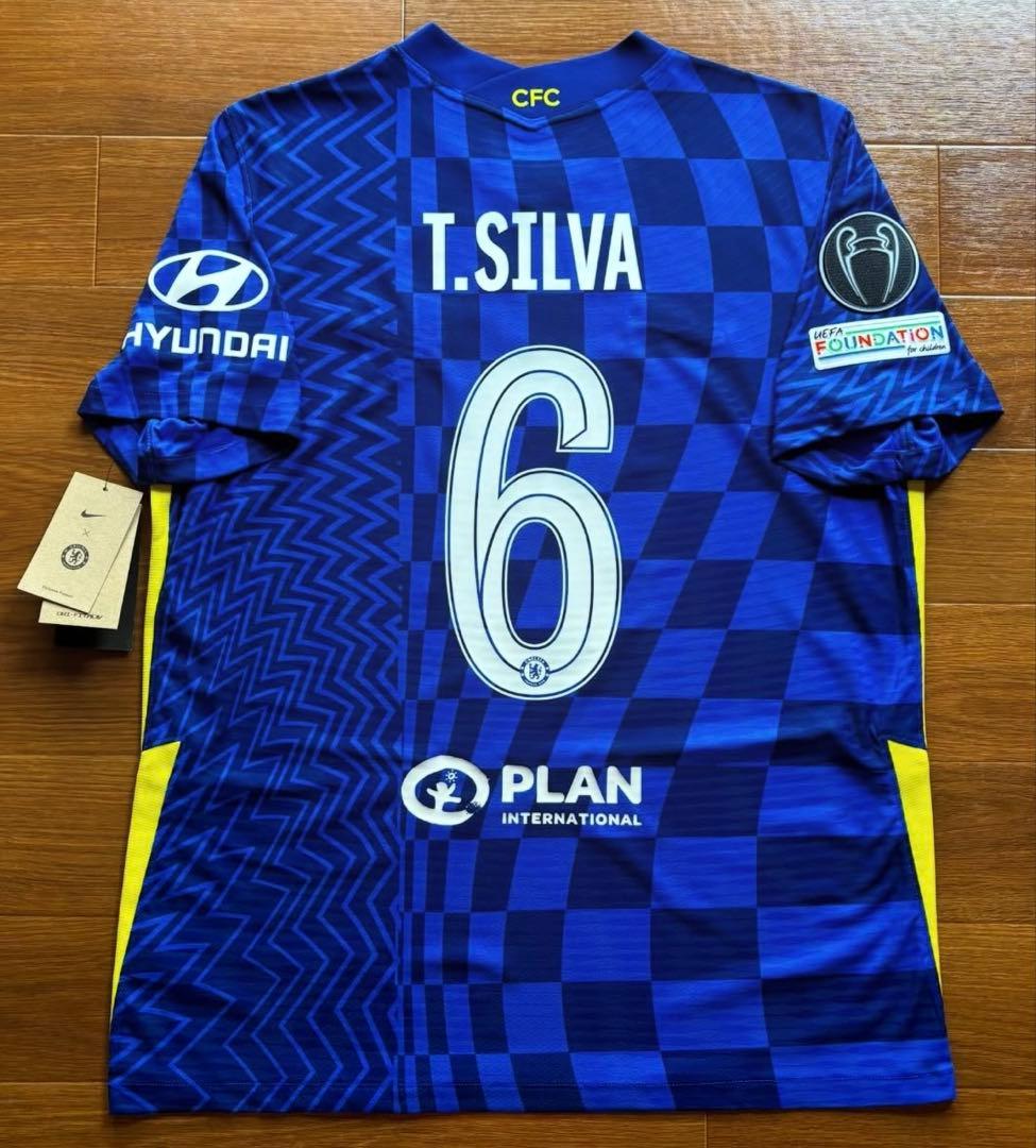 チェルシー　オーセンティックユニフォーム　21/22 ホーム　チアゴシウバ