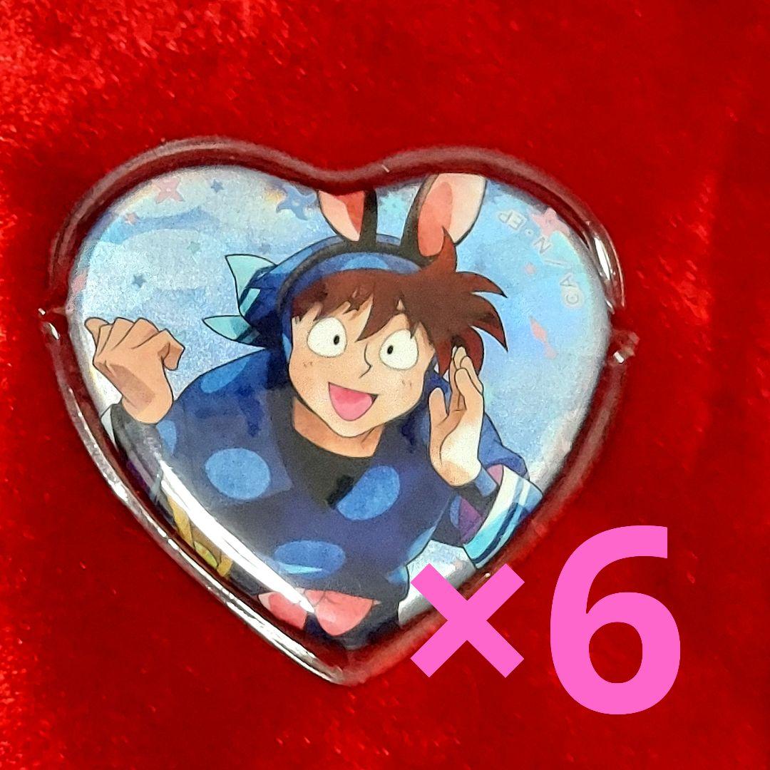 忍たま乱太郎 土井半助 バッジ　6個