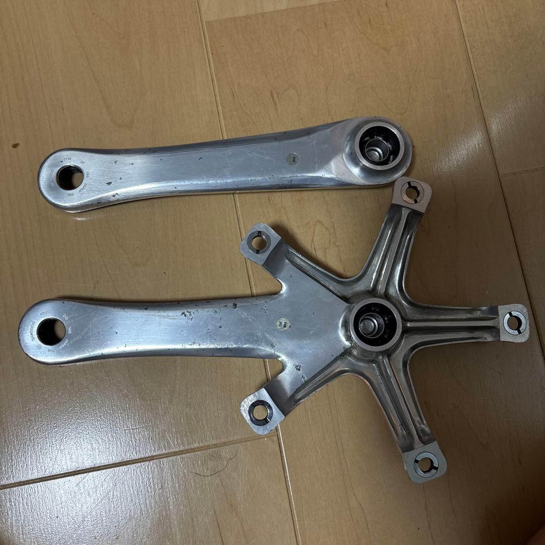 Shimano FC-7710 クランクアーム 165mm njs