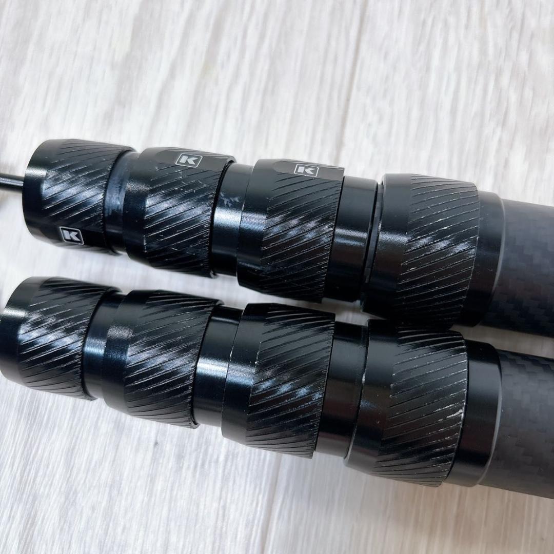 KEMEKO ケメコ テレスコカーボンファットタープポール200cm 2本セット