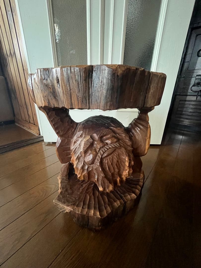 砂澤ビッキ　彫刻　置物