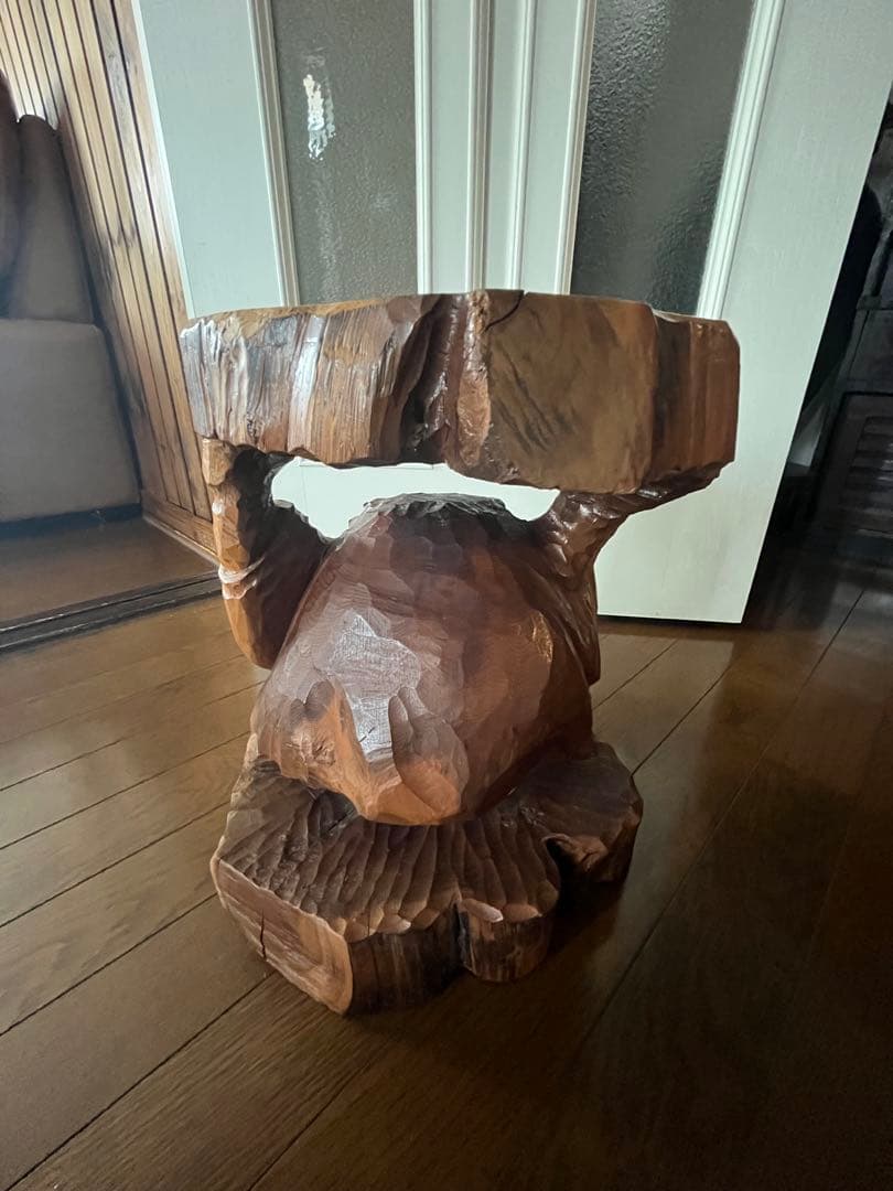 砂澤ビッキ　彫刻　置物