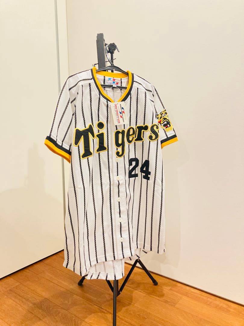 新品未使用　タグ付き　阪神タイガース 復刻　ユニフォーム　桧山進次郎　桧山　M