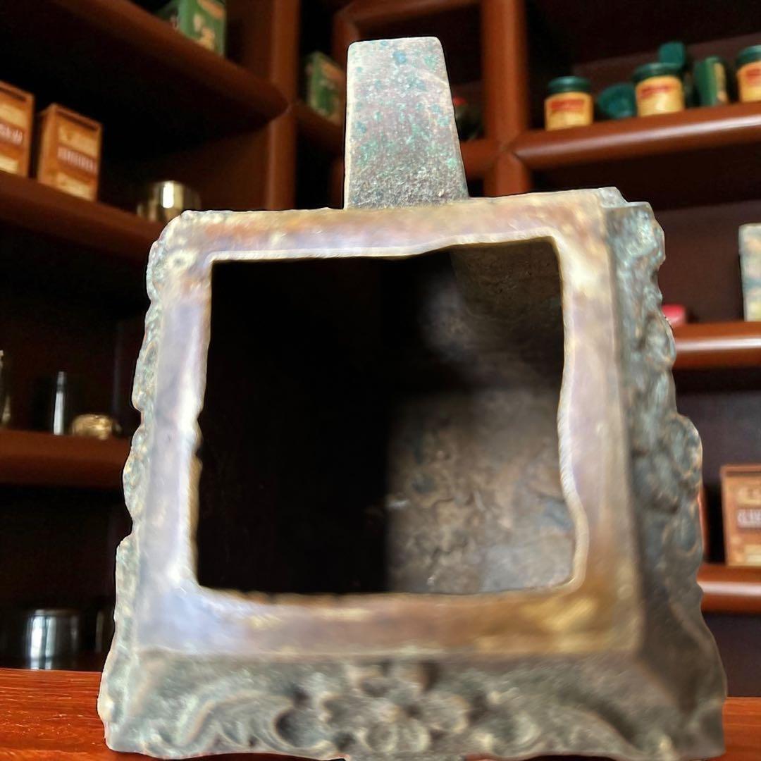 中国古美術 貔貅 嘉慶通寶蝙蝠 瑞獣文 縁起古銅急須 金運招来 書道具 墨壺水滴