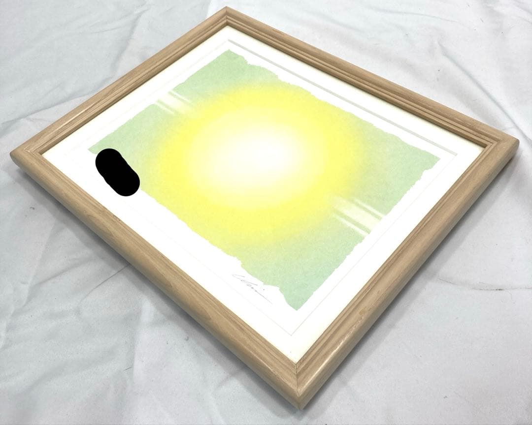 1407パ 作品「生命の息吹」 直筆サイン入り Chie Art