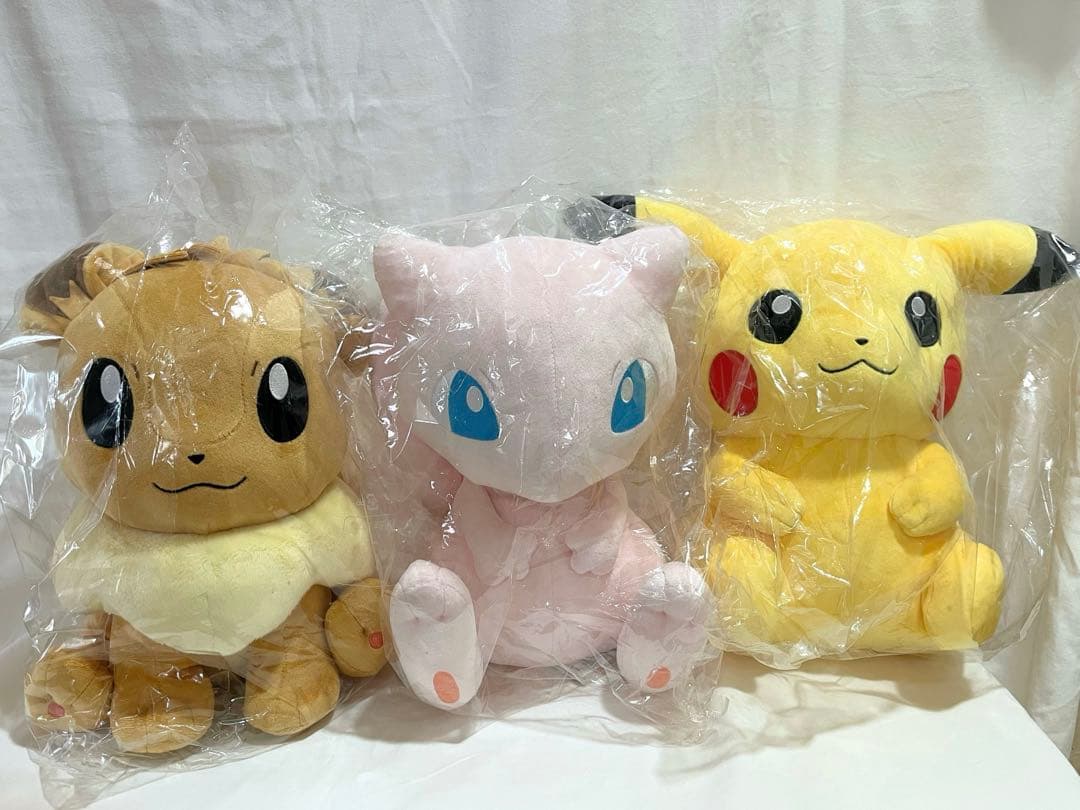 ポケモン ぬいぐるみ12インチ ポケモンfit ピカチュウ ミュウ イーブイ