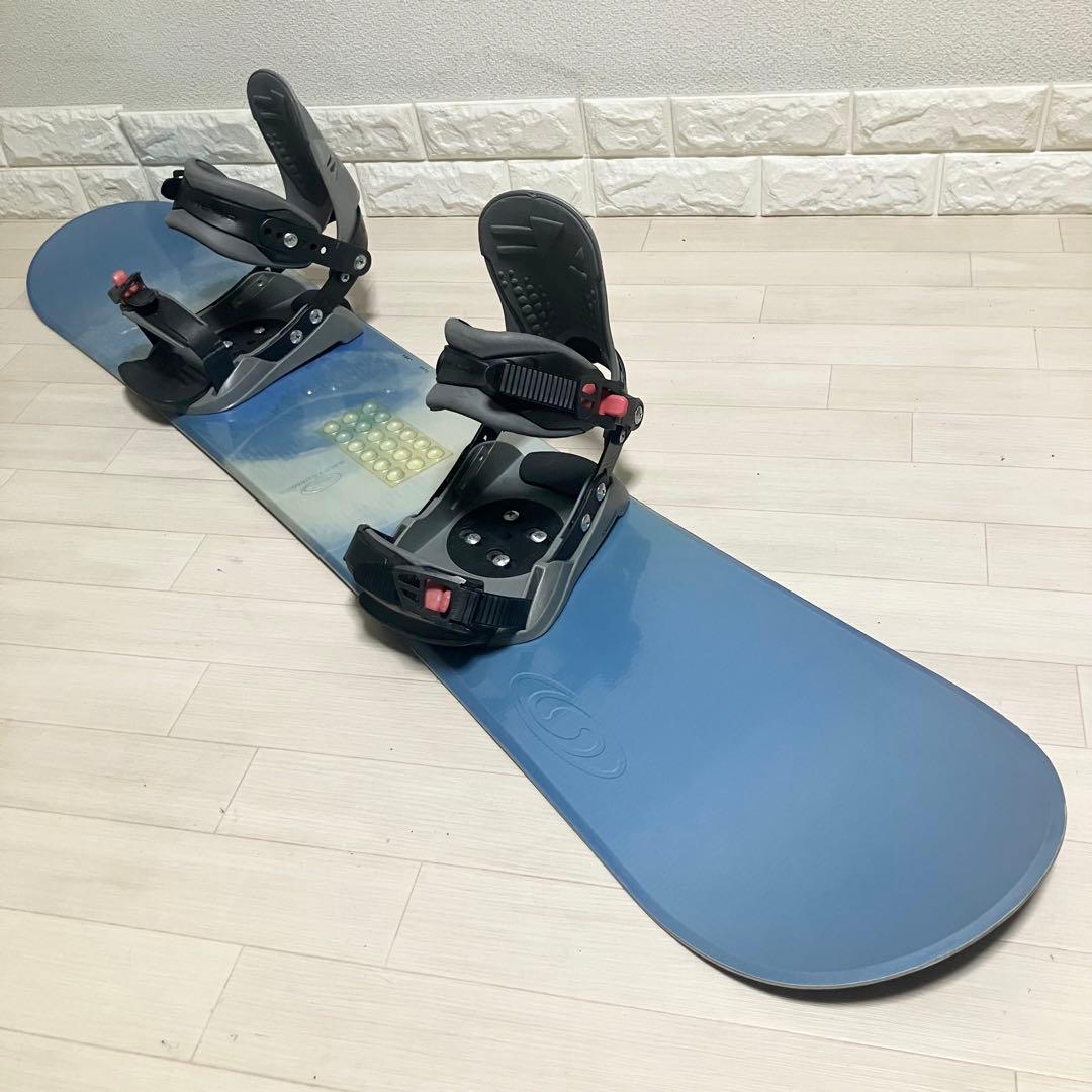 バック付/SALOMON サロモンスノーボードセット140cm/HEADバインM
