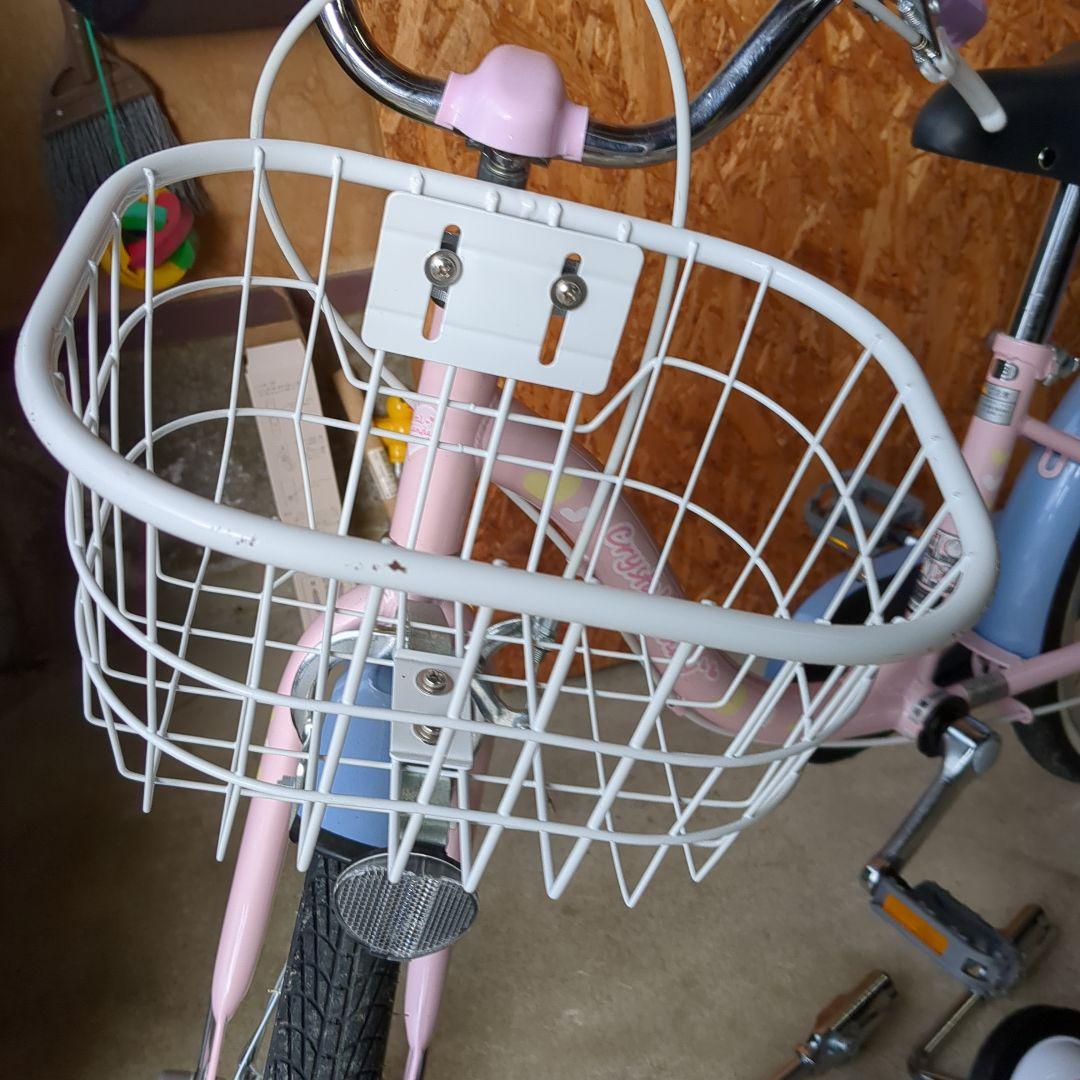 18インチ　子供用自転車 　 補助輪付き