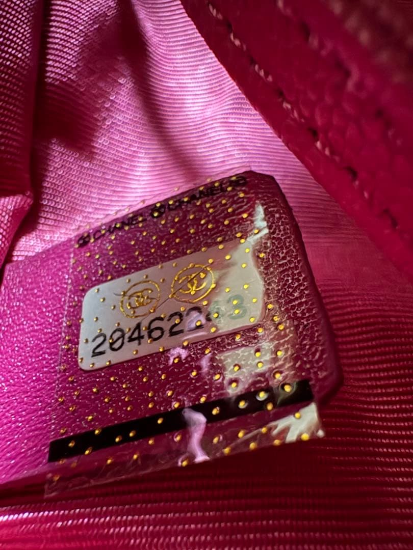 なつめ②シャネル　ピンク　2wayバッグ　ノベルティ