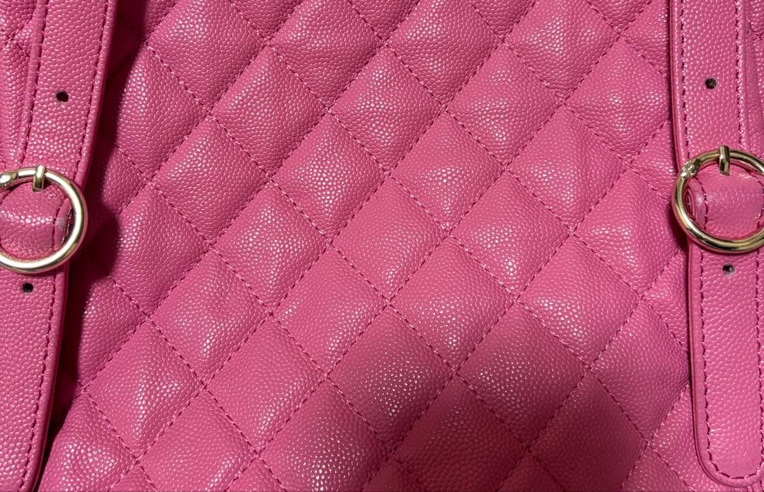 なつめ②シャネル　ピンク　2wayバッグ　ノベルティ