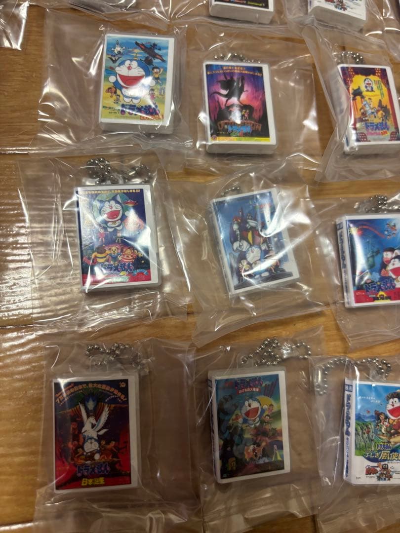 映画ドラえもん DVDミニチュアチャームコレクションvol.1 まとめ　15点