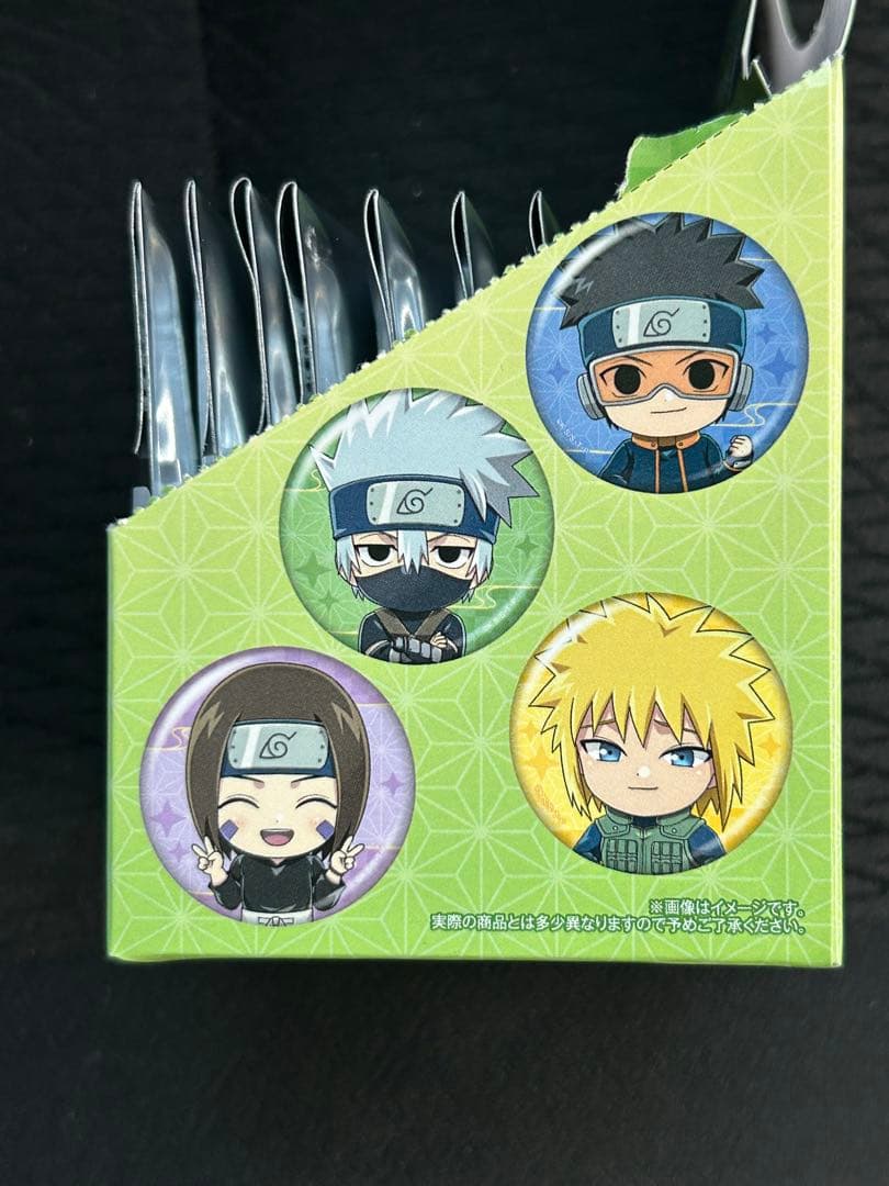 NARUTO　ナルト疾風伝　キャラバッジコレクション　フォーマンセル　全8種