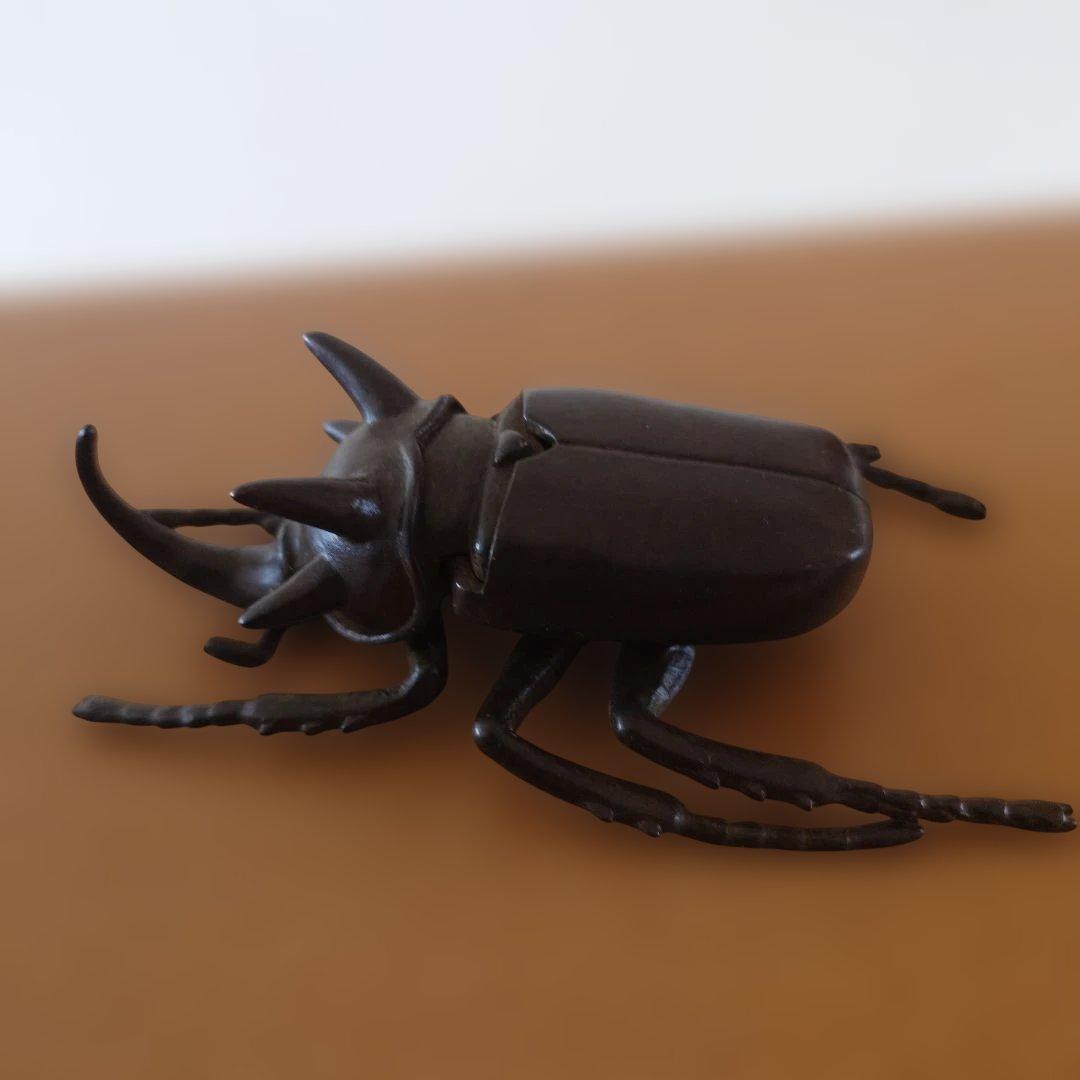 銅製　ゴホンヅノカブト　カブトムシ