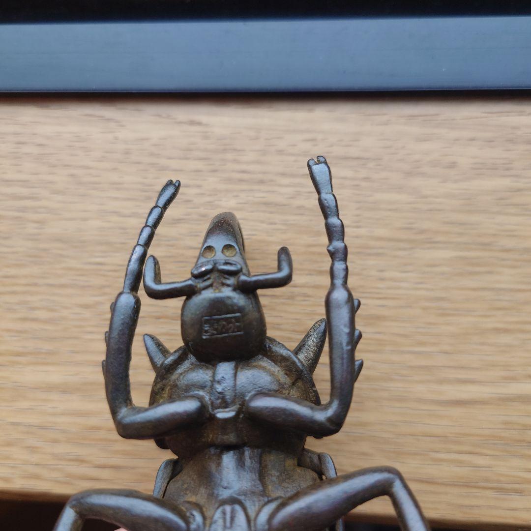 銅製　ゴホンヅノカブト　カブトムシ