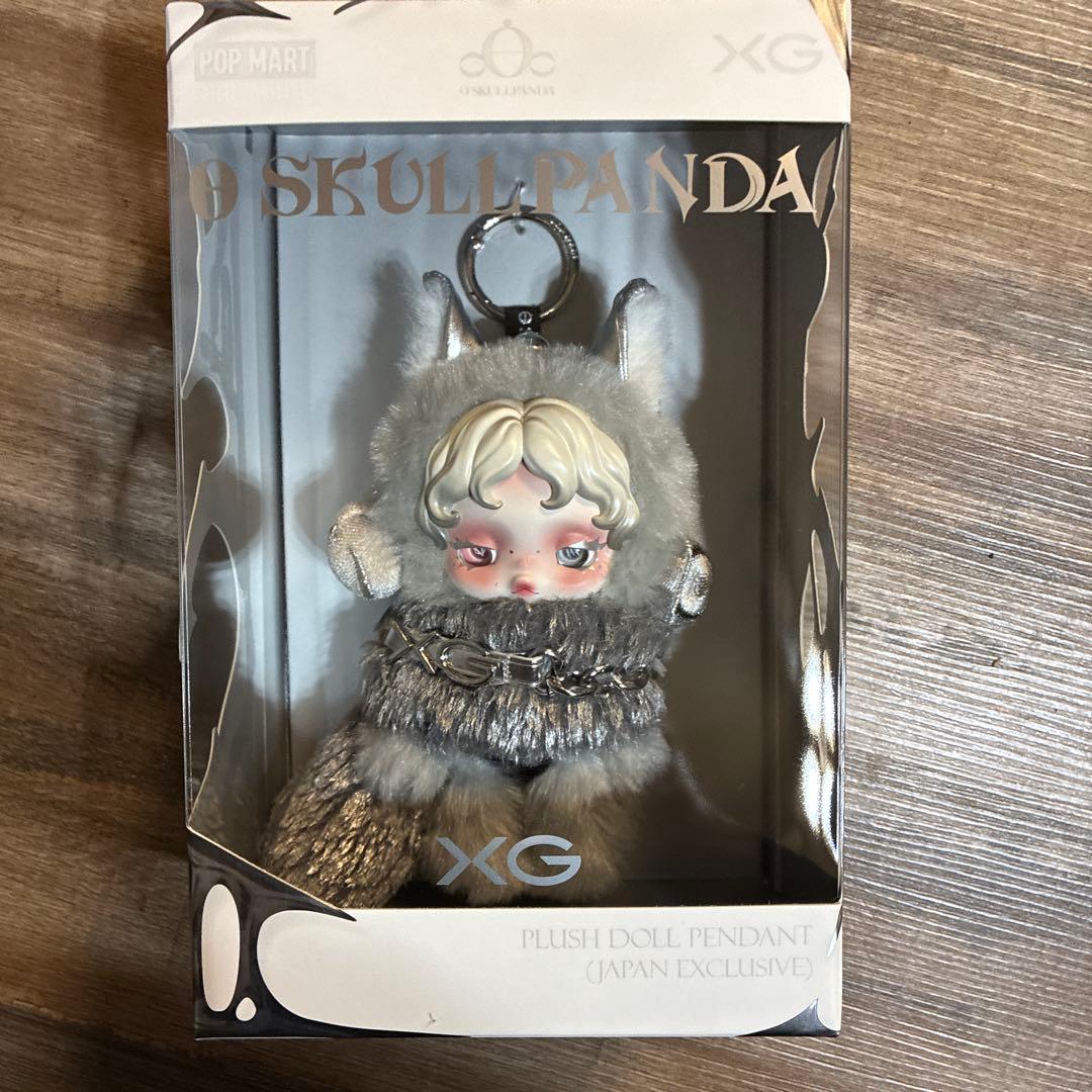 POP MART SKULLPANDA 日本限定ＸＧ　ぬいぐるみペンダント