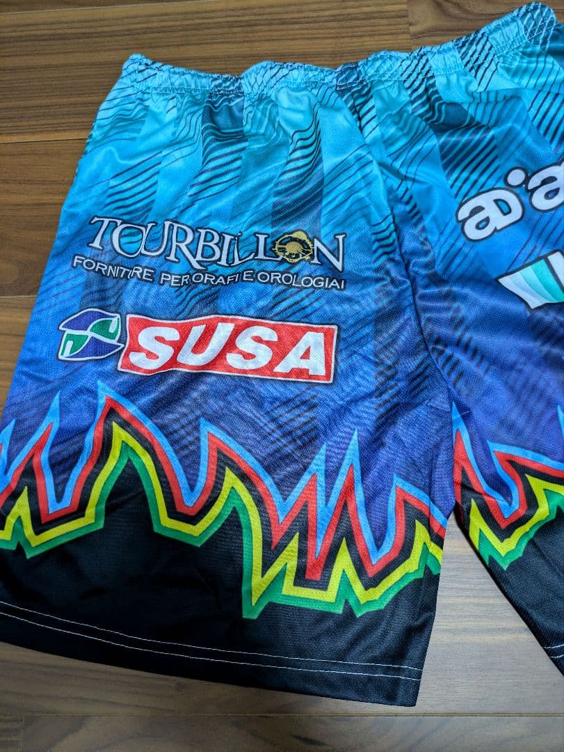 石川祐希　ペルージャ　ユニフォーム　バレーボール　ゲームパンツ　パンツ　ブルー