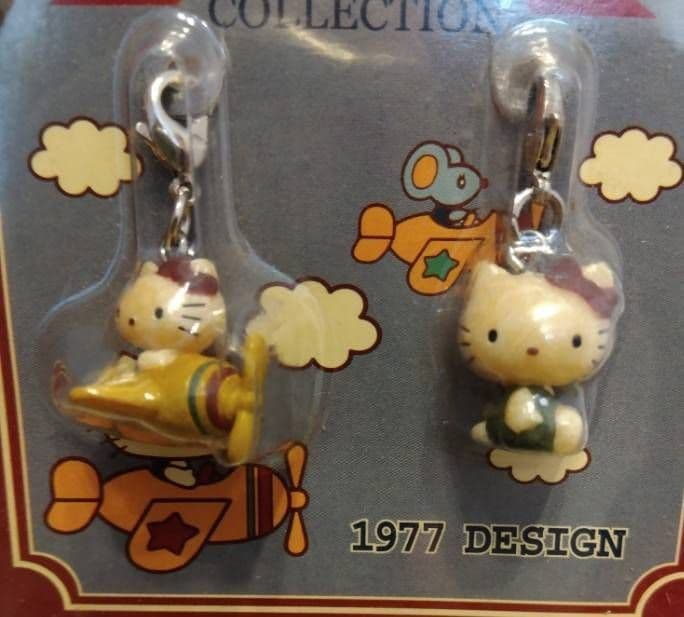 レトロ☆サンリオ ハローキティ アンティーク マスコット チャーム 当時物