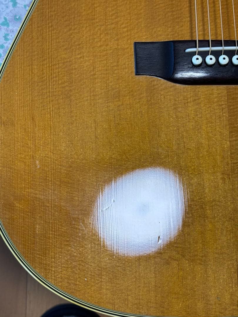 程度上々々❗️レア‼️初期型　大文字ロゴCAT'S EYESアコギCE400調整済！