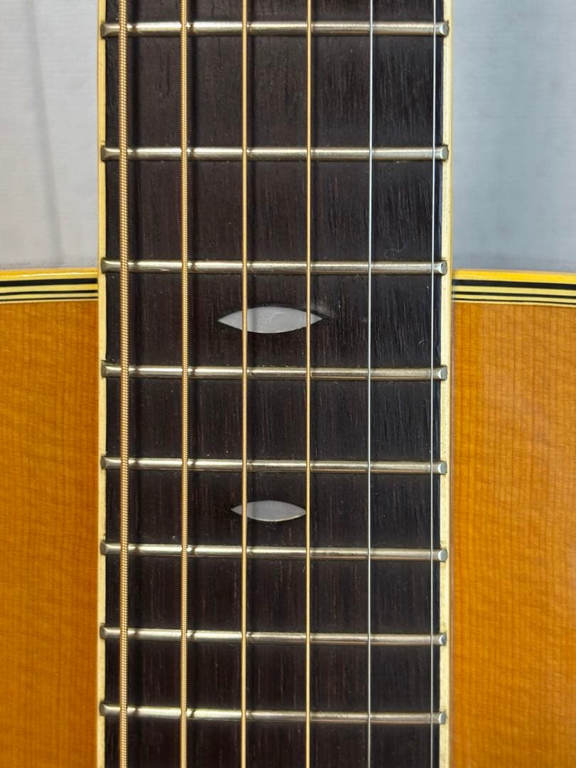 程度上々々❗️レア‼️初期型　大文字ロゴCAT'S EYESアコギCE400調整済！