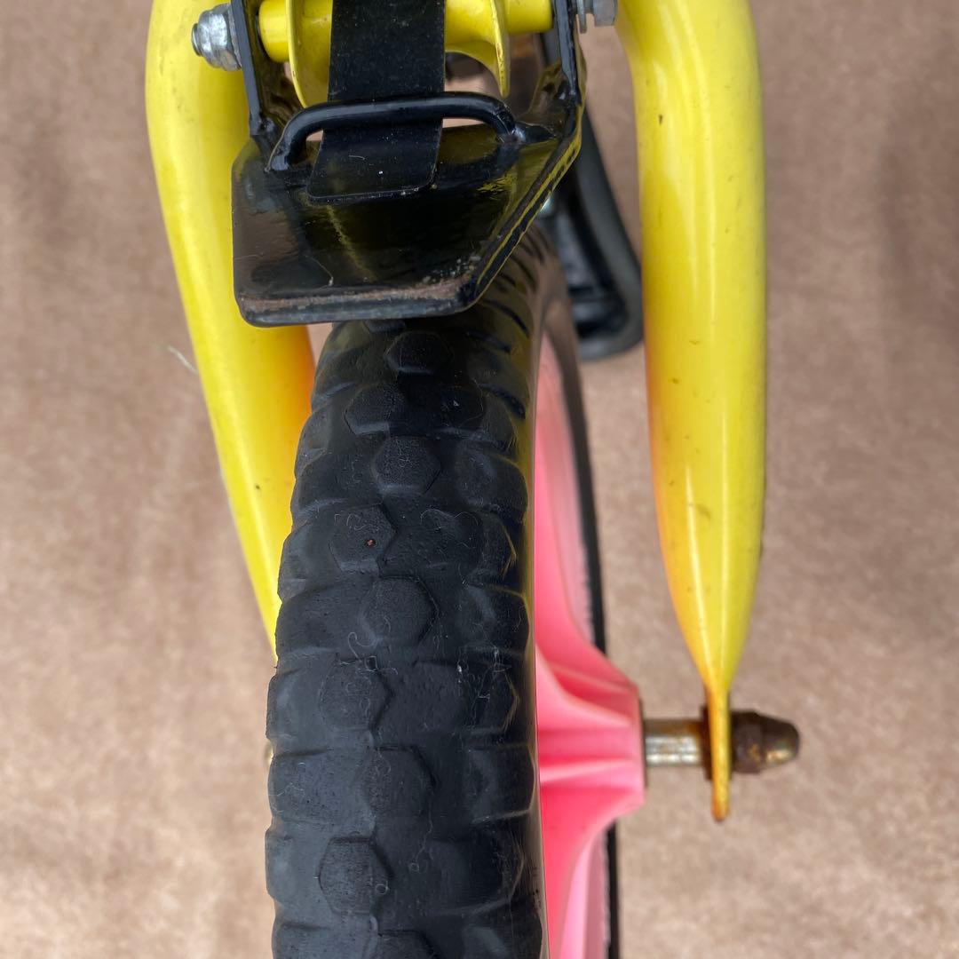 #STRIDER バランスバイク イエロー/ピンク #ストライダー　子供用