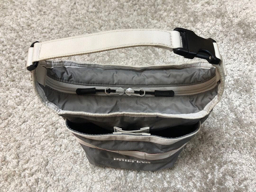 BRIEFING⚫︎ブリーフィングゴルフ⚫︎ラウンドカートクーラーバッグ灰