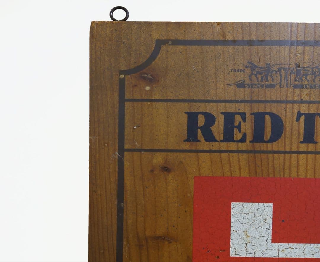 リーバイス 木製看板 REDTAB