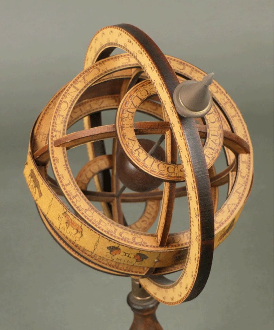 ★ 【渾天儀 (天球儀)】 アーミラリースフィア 驚異の部屋 澁澤龍彦