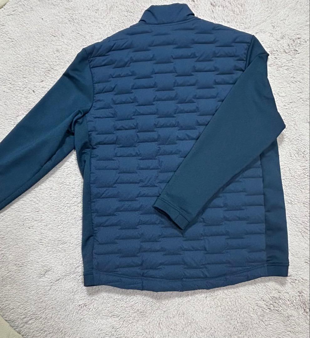 adidas ネイビー ゴルフ用ジャケット