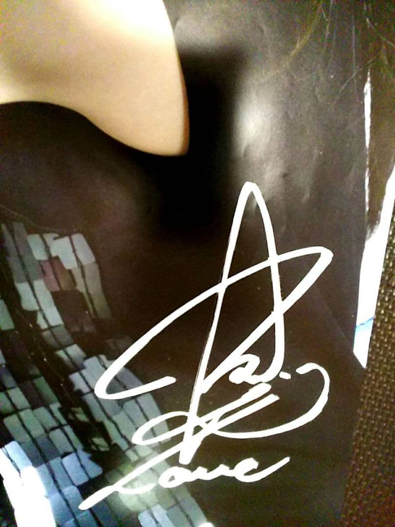 ヘッドホン倉木麻衣サイン入り会場限定FC継続入会特典ポスター非売品☆ヘッドフォン