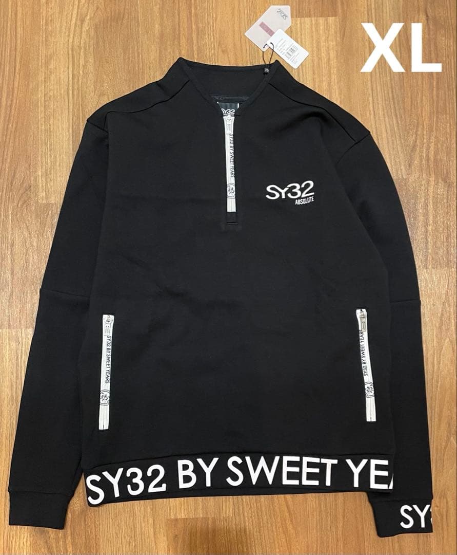 【SY32 SWEET YEARS】 メンズ プルオーバー XL ブラック