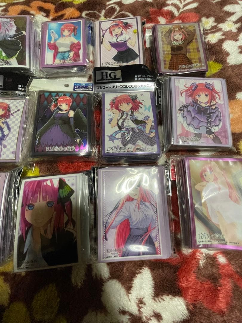 五等分の花嫁　スリーブコレクション　スリーブ　中野二乃