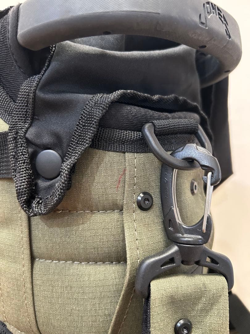 Malbon Golf キャディバッグ オリーブグリーン