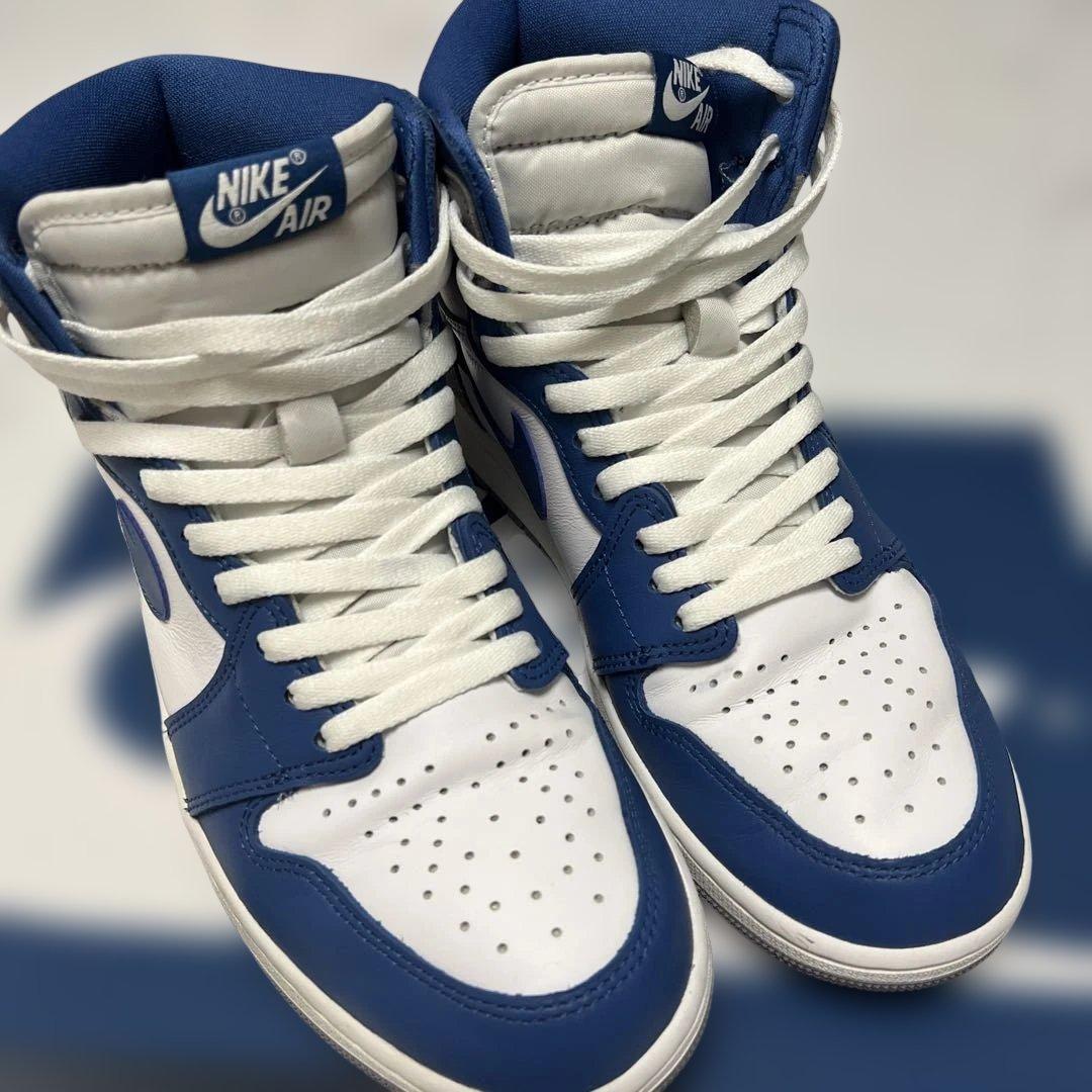 ナイキ エアジョーダン1 ハイ OG \"トゥルーブルー27㎝