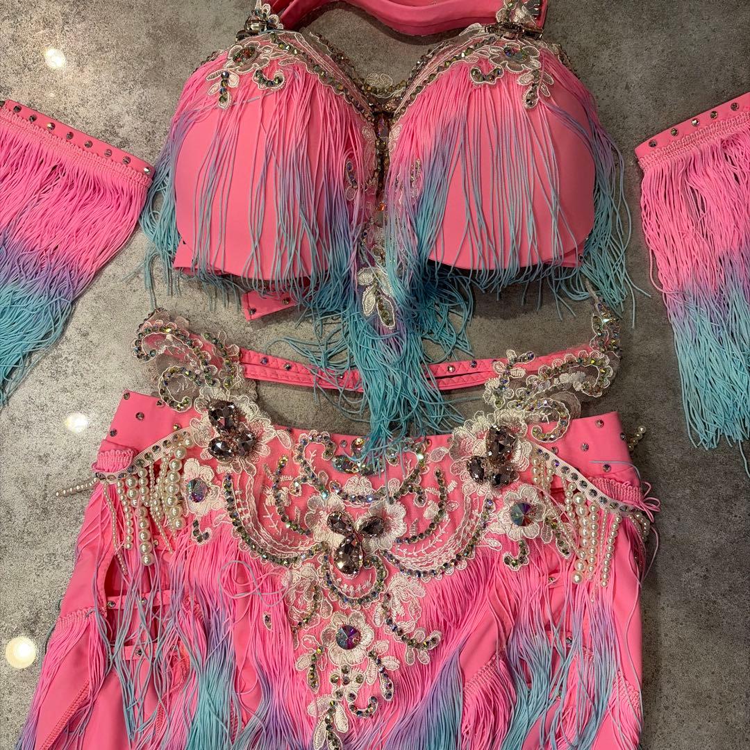 ベリーダンス衣装 ドラムソロ フリンジ